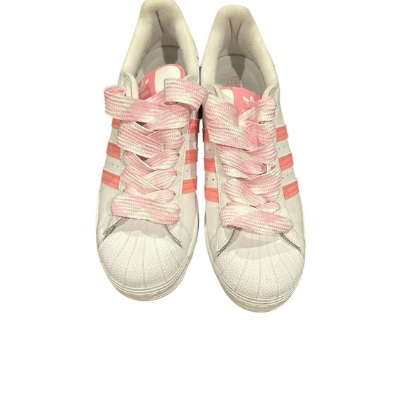 adidas Shoes - adidas' White and Pink Sneakers